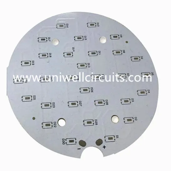 PCB con base de aluminio LF HASL