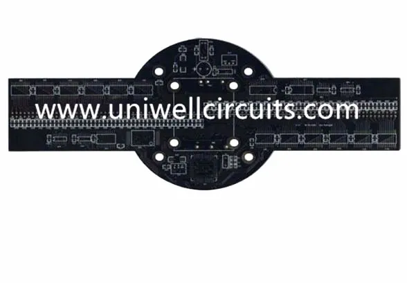 PCB de doble cara y tinta de carbono