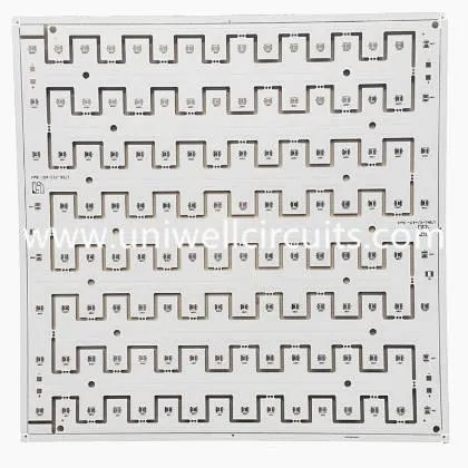 Single Sided platina de aluminio